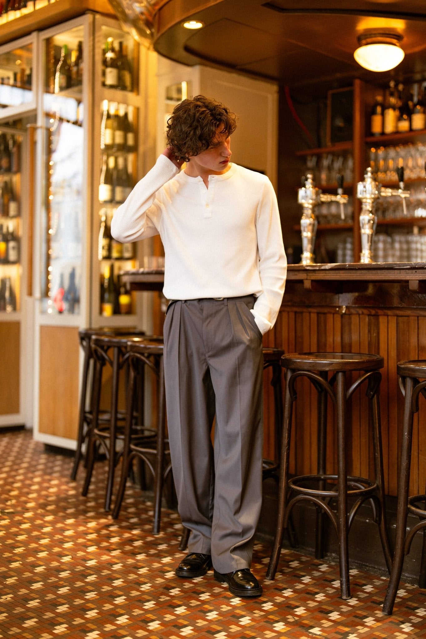 DORMEL/PLEATED TROUSERS（TYPE-2） DORMEL/PLEATED TROUSERS (TYPE-2)