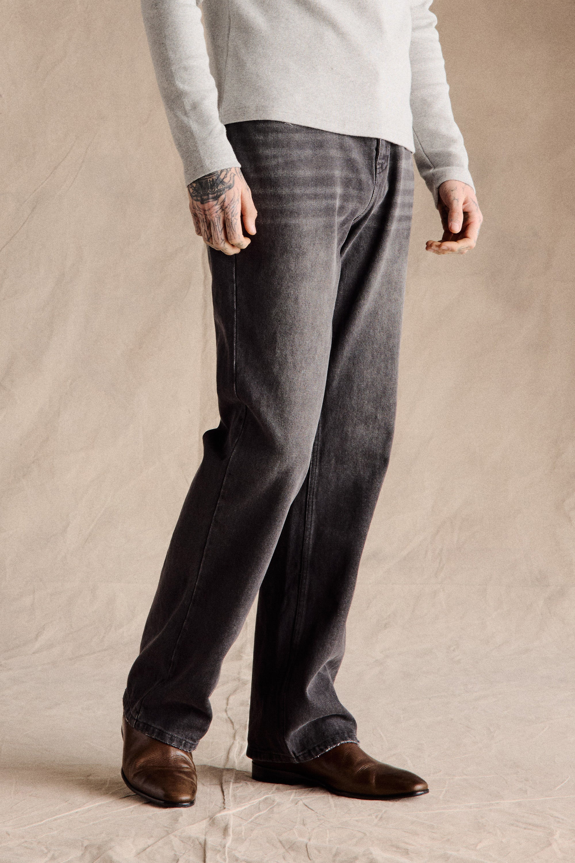 Walker Bootcut Jeans | Charcoal – Anovair