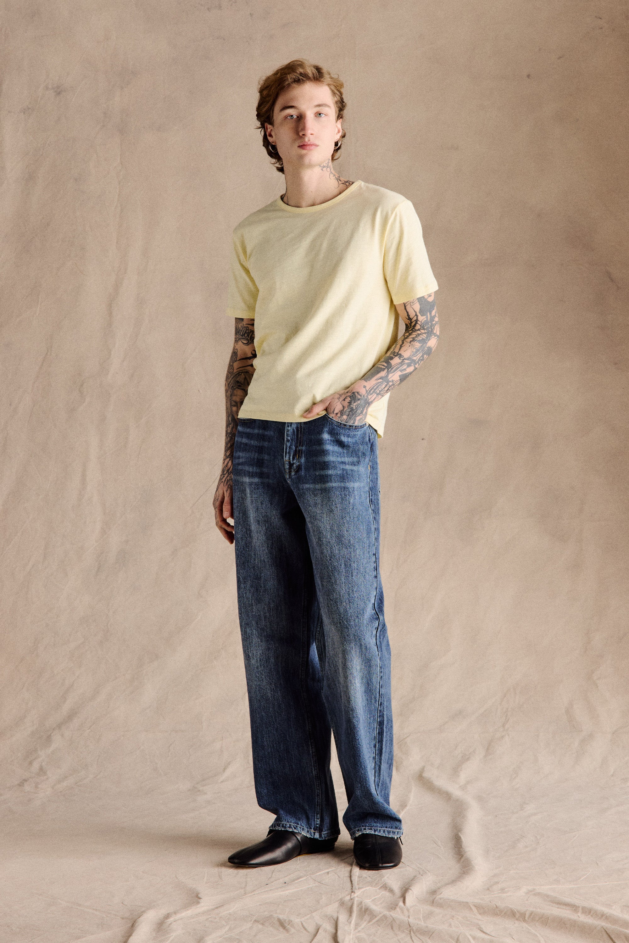 Carol Relaxed Straight Leg Jeans | Dark Blue – Anovair