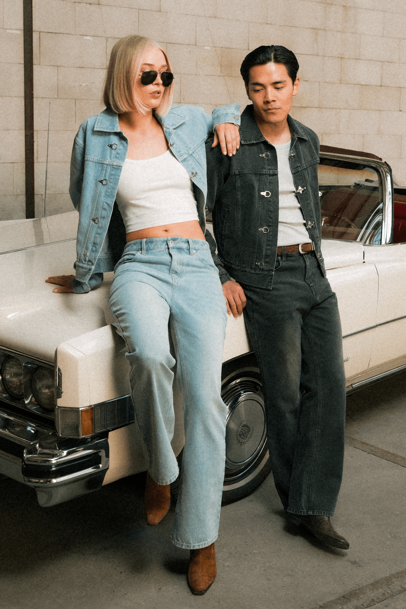【Anyone more】Air Light Blue Bootcut Denim Bootcut Denim Jeans | Light Blue – Anovair