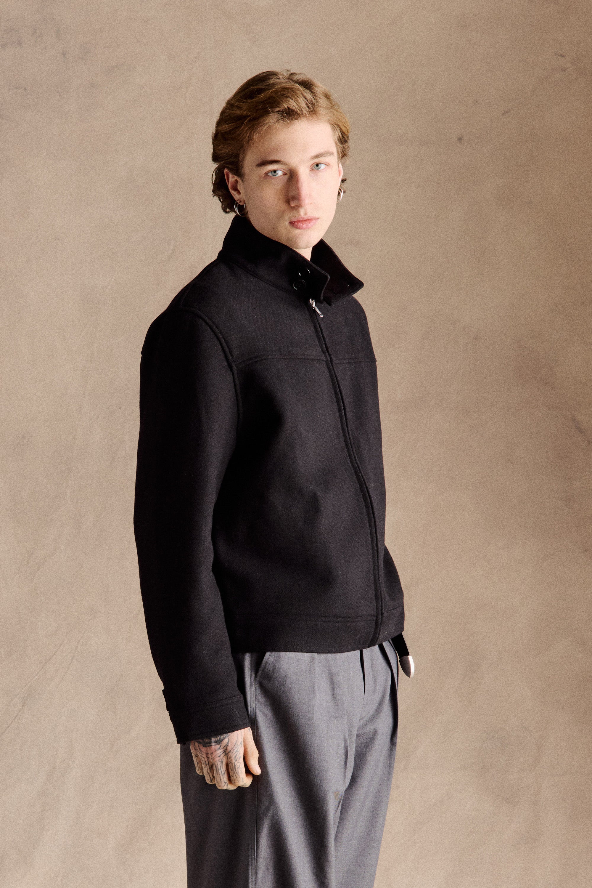 Dean Harrington Jacket | Black – Anovair