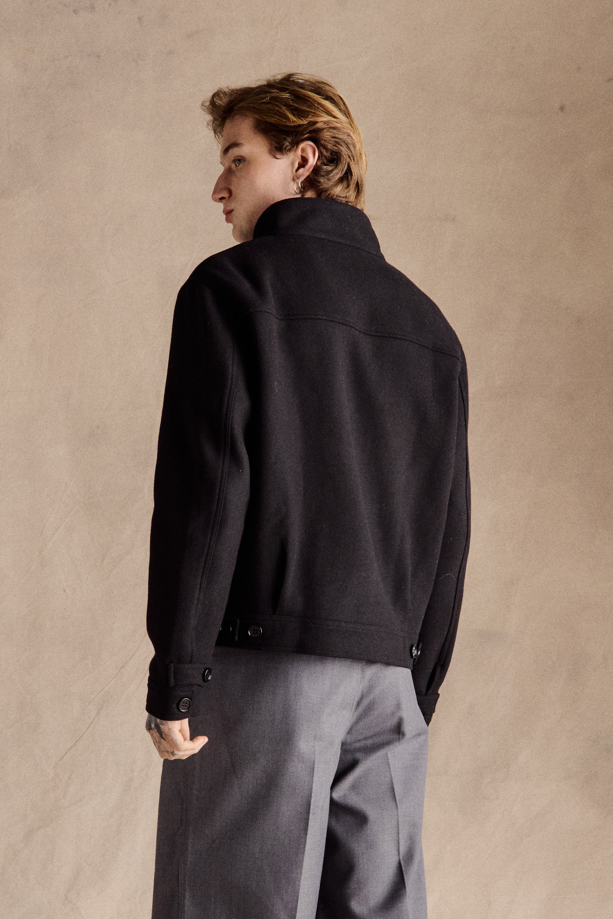 Dean Harrington Jacket | Black – Anovair