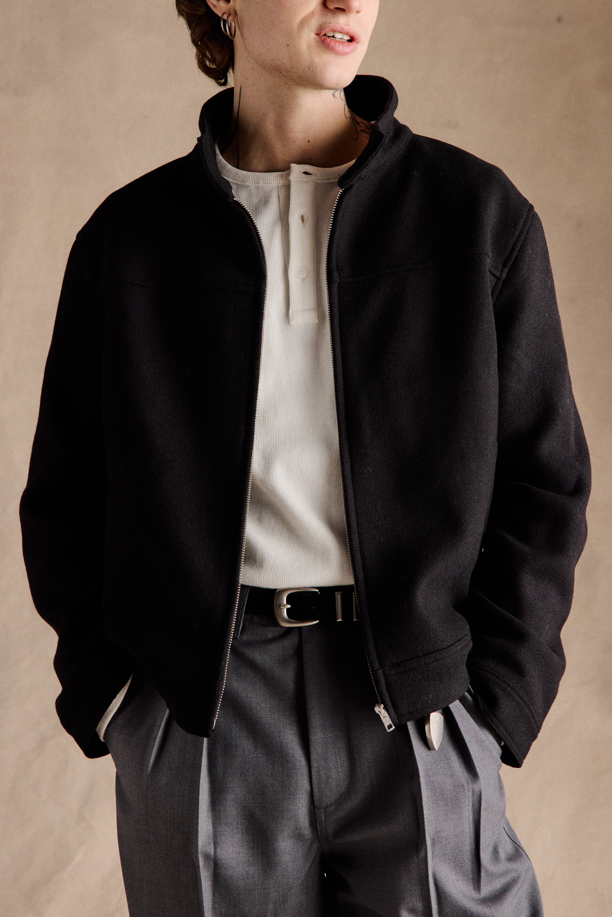 Dean Harrington Jacket | Black – Anovair