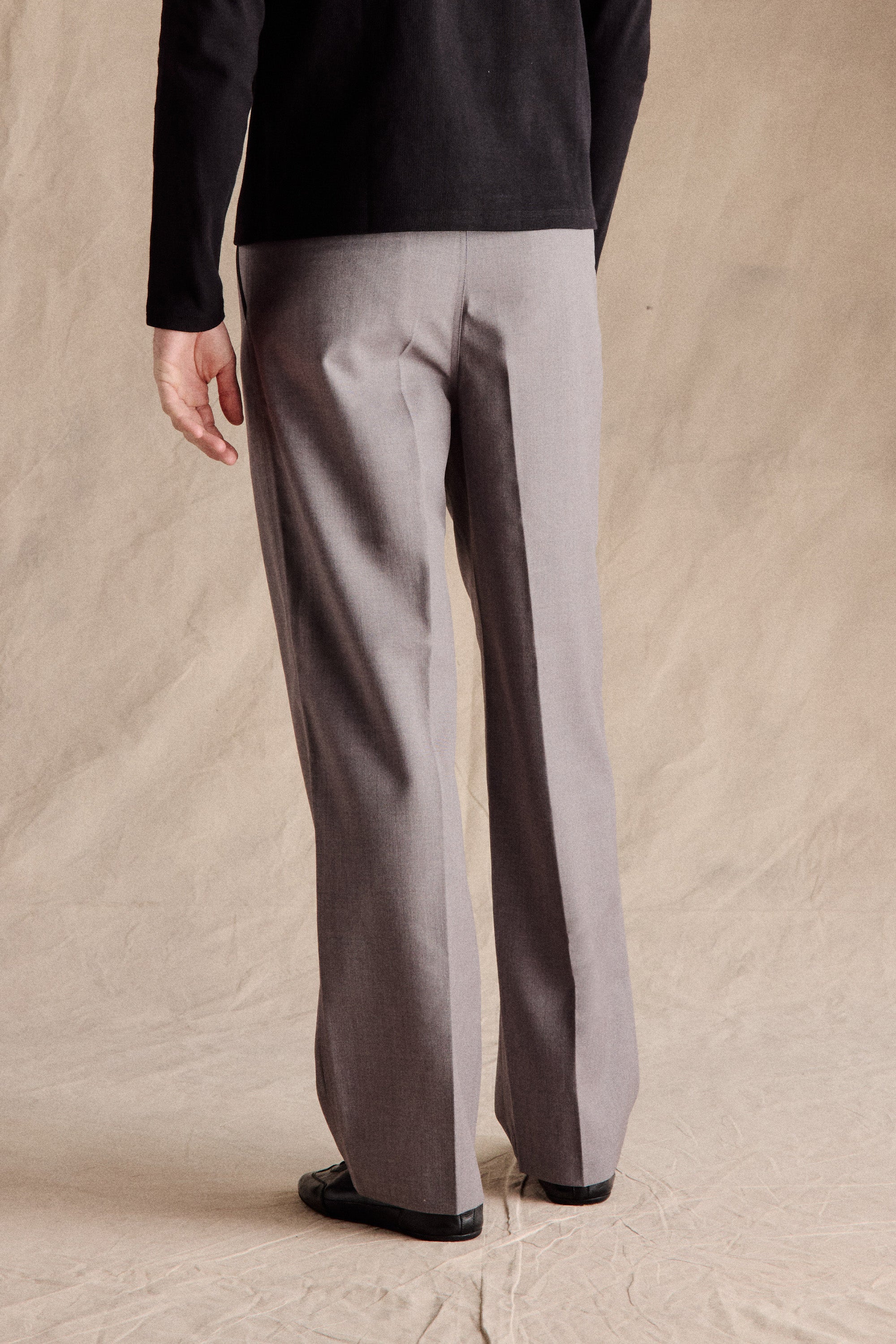 Manhattan Pleated Trousers | Grey – Anovair