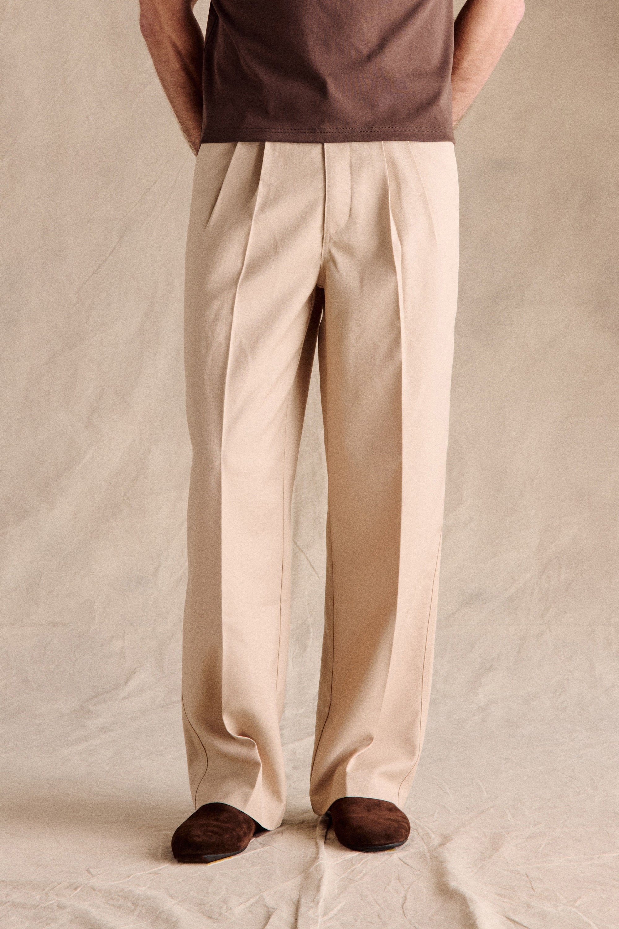 Manhattan Pleated Trousers Manhattan Pleated Trousers