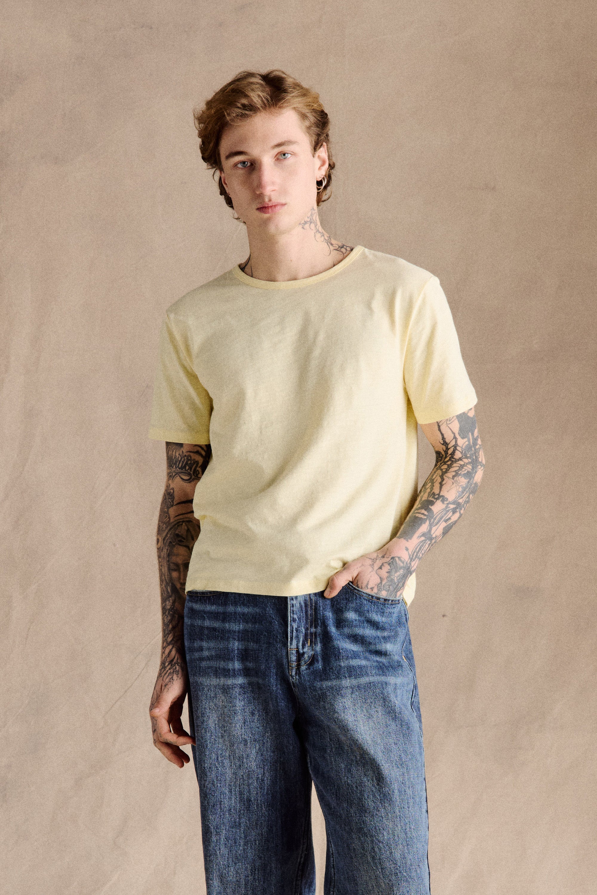 ベビー服(~95cm) HouseontheHill トップス S/S Tee (Yellow) 100