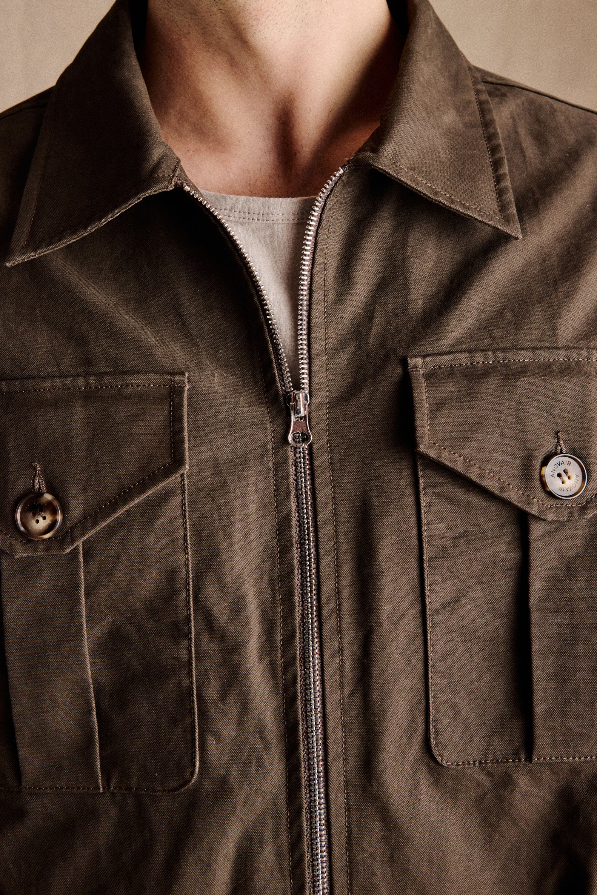 Travis Tank Jacket | Brown – Anovair