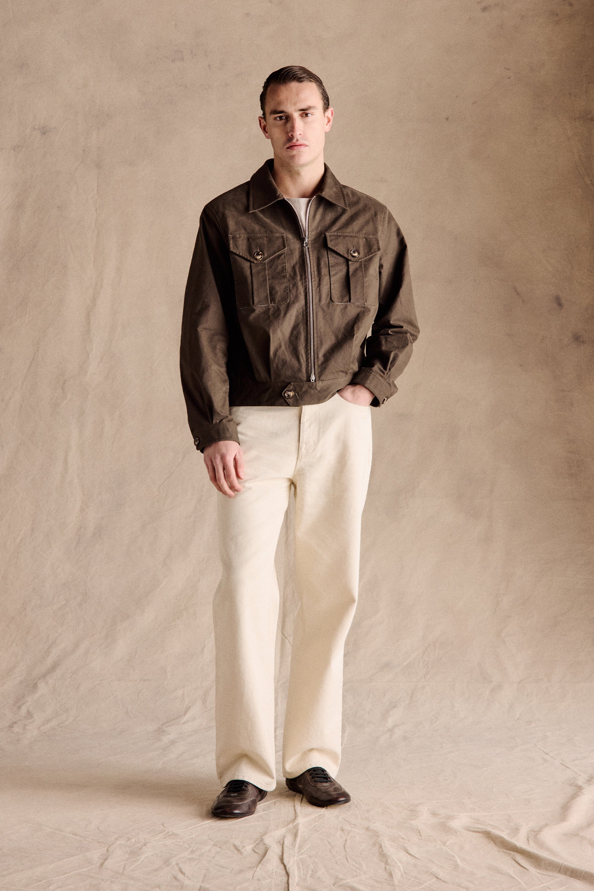 Travis Tank Jacket | Brown – Anovair
